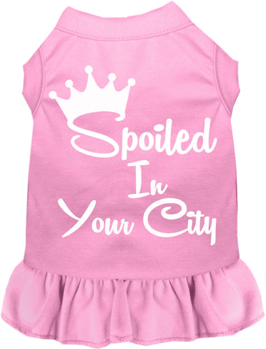 Custom Spoiled In Pet Dress