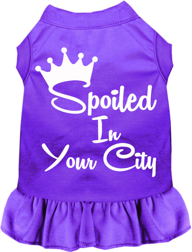 Custom Spoiled In Pet Dress