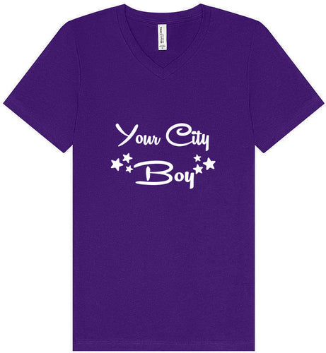 Custom Boy Unisex V-Neck Shirt
