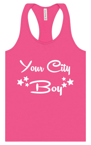 Custom Boy Women's Racerback Tank