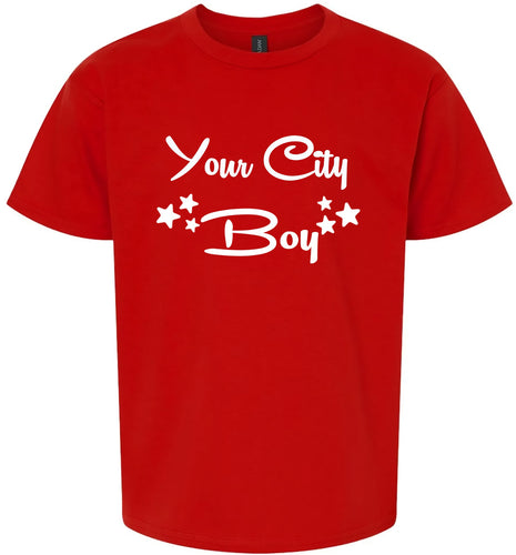 Custom Boy Children's Gildan Soft Shirt