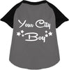 Custom Boy Pet Raglan Shirts