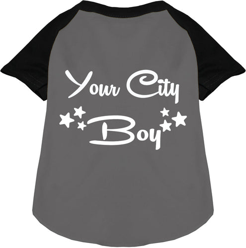 Custom Boy Pet Raglan Shirts