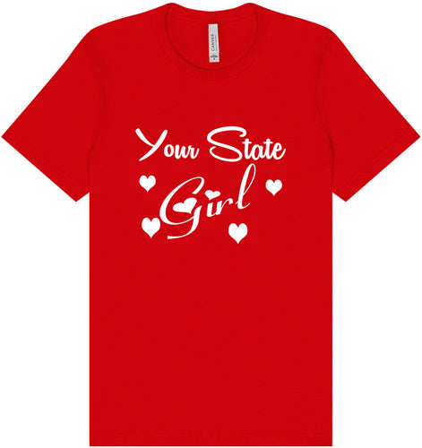 Custom Girl Adult Bella Canvas Shirt