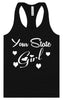 Custom Girl Women's Racerback Tank