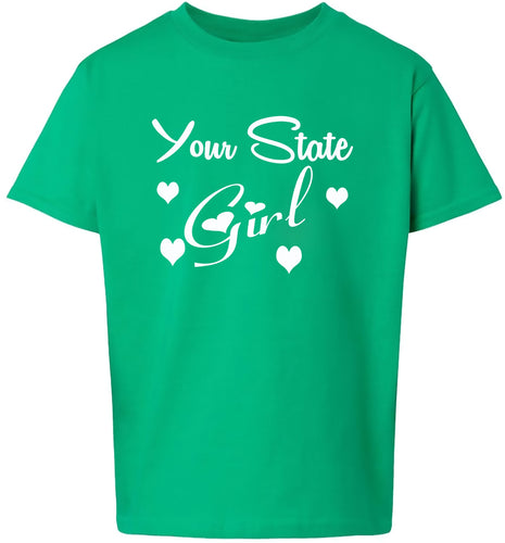 Custom Girl Children's Gildan Soft Shirt