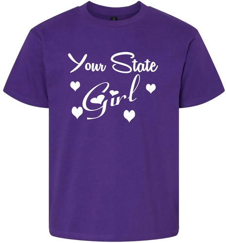 Custom Girl Children's Gildan Soft Shirt