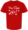 Custom Girl Children's Gildan Soft Shirt