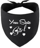 Custom Girl Pet Bandana