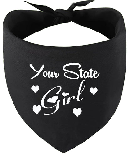 Custom Girl Pet Bandana
