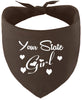 Custom Girl Pet Bandana