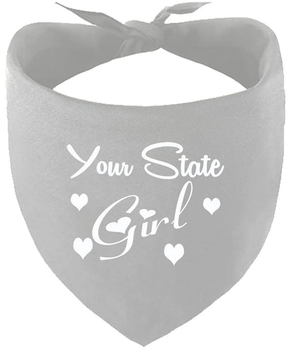 Custom Girl Pet Bandana