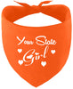 Custom Girl Pet Bandana