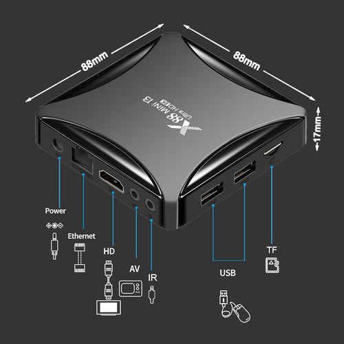Android Dual-band Wireless Network Set-top Box