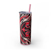 Skinny Tumbler with Straw – 20 oz Stainless Steel Cup