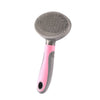 Pet steel needle slicker brush