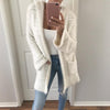 Plus size candy color plush long sleeves
