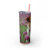 Skinny Tumbler with Straw – 20 oz Stainless Steel Cup