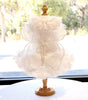 Dog Dress White Butterfly Lace Wedding