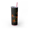 Skinny Tumbler with Straw – 20 oz Stainless Steel Cup