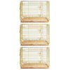 24-42 Collapsible Copper Gold Dog Crate GLD24-42