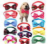 Pet Plaid Bow Tie Collar