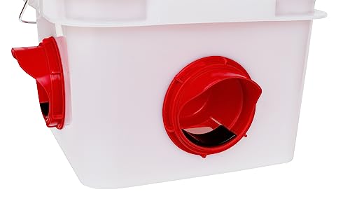 10lb Chick2Chicken BPA-Free 4-Port Chicken Feeder - 2025 Version