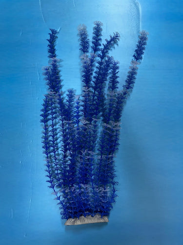 Artificial Aquarium Plant for Fish Tanks, LARGE aquarium plastic plant, 22 TALL