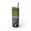 Skinny Tumbler with Straw – 20 oz Stainless Steel Cup