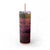 Skinny Tumbler with Straw – 20 oz Stainless Steel Cup