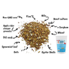Non-GMO Premium Chicken Scratch With Herbs To Encourage Positive Behaviors