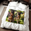 Sweatshirt Blanket – Plush Fleece Throw, 2 Size Options
