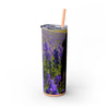 Skinny Tumbler with Straw – 20 oz Stainless Steel Cup
