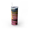 Skinny Tumbler with Straw – 20 oz Stainless Steel Cup