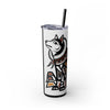 Skinny Tumbler with Straw – 20 oz Stainless Steel Cup