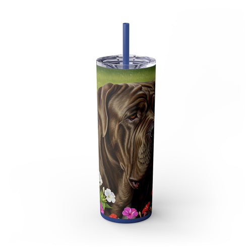 Skinny Tumbler with Straw – 20 oz Stainless Steel Cup