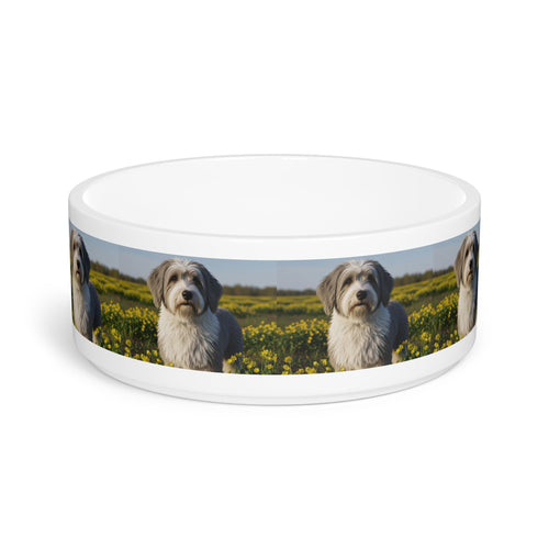 Ceramic Pet Bowl – 16 oz Dog Feeding Bowl
