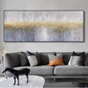 Abstract Foil Artwork Modern Decor Oil Painting On Canvas Lanscaple Pure Hand-painted Pictures Unframed