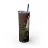 Skinny Tumbler with Straw – 20 oz Stainless Steel Cup