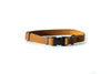 Sport Style Earth Brown Leather Dog Collar