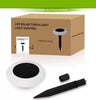 RGB round colorful solar lawn lights