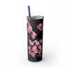 Skinny Tumbler with Straw – 20 oz Stainless Steel Cup
