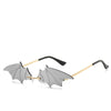 Bat shape personalized glasses