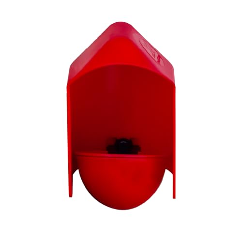 RentACoop DIY Waterer Kit - Auto-Fill Big Cups with Inserts and Anti-Dirt Covers 6 Pack