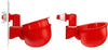 Automatic Chicken Water Cup Waterer Kit for Poultry 2-Pack