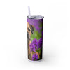 Skinny Tumbler with Straw – 20 oz Stainless Steel Cup
