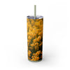 Skinny Tumbler with Straw – 20 oz Stainless Steel Cup
