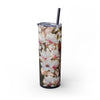 Skinny Tumbler with Straw – 20 oz Stainless Steel Cup