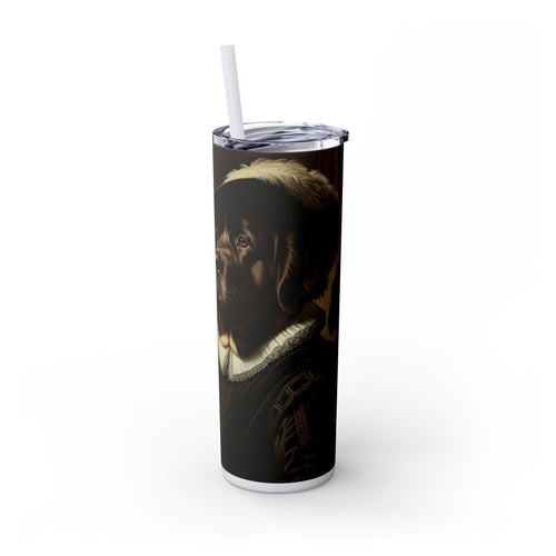 Skinny Tumbler with Straw – 20 oz Stainless Steel Cup