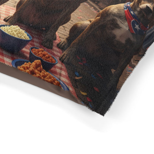 Tennessee Statehood Celebration Dog Bed